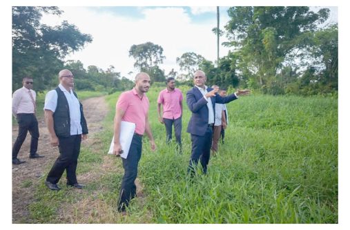 Vice-President Bharrat Jagdeo during his spearheaded exercise at the zoo and botanical gardens in October, 2024