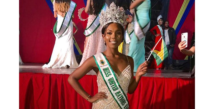 Nikita Barker crowned Miss Guyana Universe 2014 - Guyana Chronicle